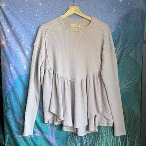 Free People – We the Free Oh My Babydoll Thermal Top – Pink